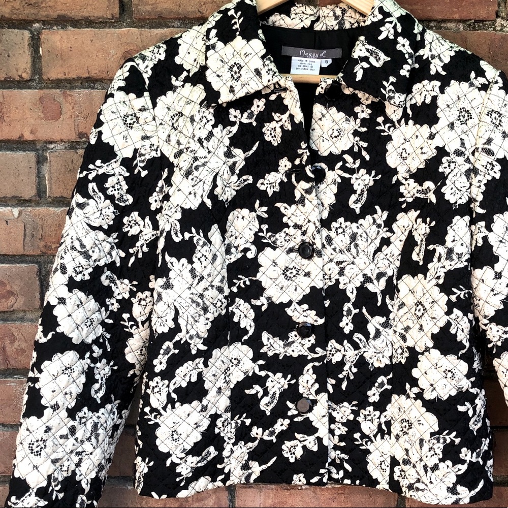 Quilted silk jacket
